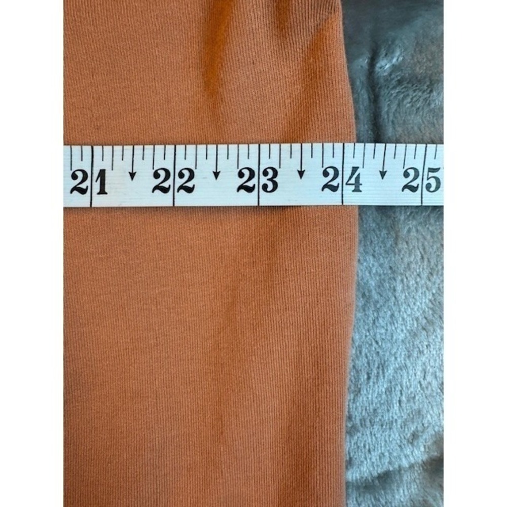 Zelos Hoodie Womens XL Orange Quarter Zip Pullover Thumbhole Raglan Sweatshirt - Picture 3 of 6